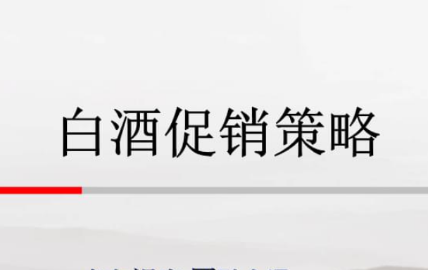 　白酒春节活动促销方案